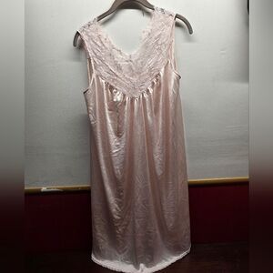 Miss Elaine Soft Pink Lace Chemise